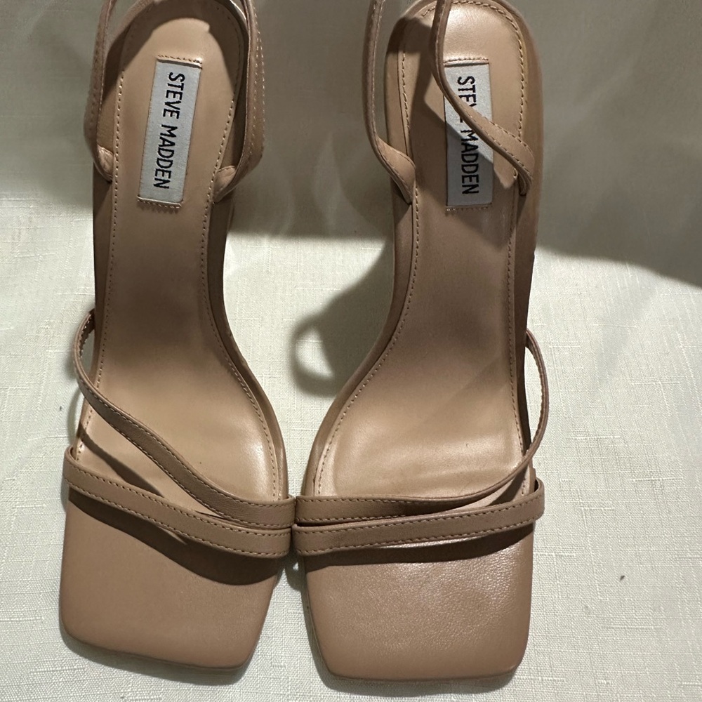 Steve Madden Brown Forcce Sandals Size 9 - Picture 2 of 8